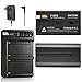 Produktbild 2X NP F970 Pixel Kamera-Akku Ladeset 8400mAh für NP F970, F750, F770, F960, F550, F530, F330, F570, CCD-SC55, TR516, TR716, TR818, TR910, TR917 usw. für Blitzgeräte Videoleuchten Fieldmonitore