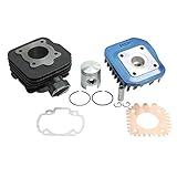  HAUT MOTEUR SCOOT TOP PERF FONTE POUR PEUGEOT 50 TKR, TREKKER, SPEEDFIGHT AIR, VIVACITY, BUXY, SQUAB, ZENITH, ELYSEO