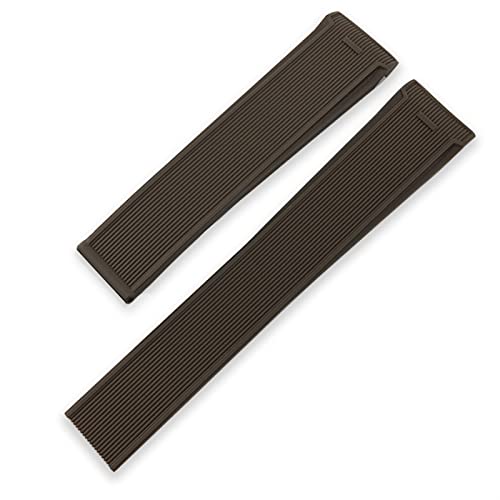 Bracelet montre caoutchouc 22mm noir haute finition pour Aquaracer