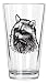 Corkology Raccoon Pint Glass, Clear