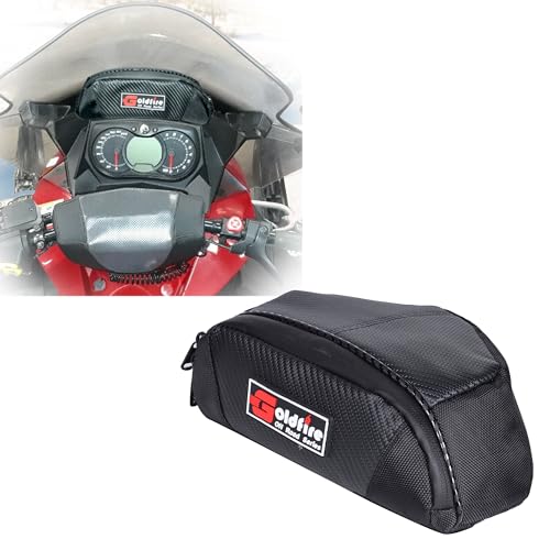 Sresk Snowmobile Dash Dashboard Storage Wallet Phone Cargo Bag Fit for Ski-Doo REV-XP Accessories Replace OEM # 860201176 (Black)