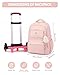 Imagen de Tanou Mochilas Escolares con Ruedas para Niñas