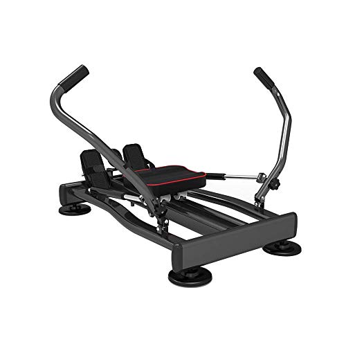 Image of Fitness Equipment Rowing Machine, Hydraulic Rower Trainer Indoor Rower Bench Abdominal Fitness Equipment, 4 Levels of Resistance Adjustment, LCD Display, Maximum Load 120kg, for Home Gym