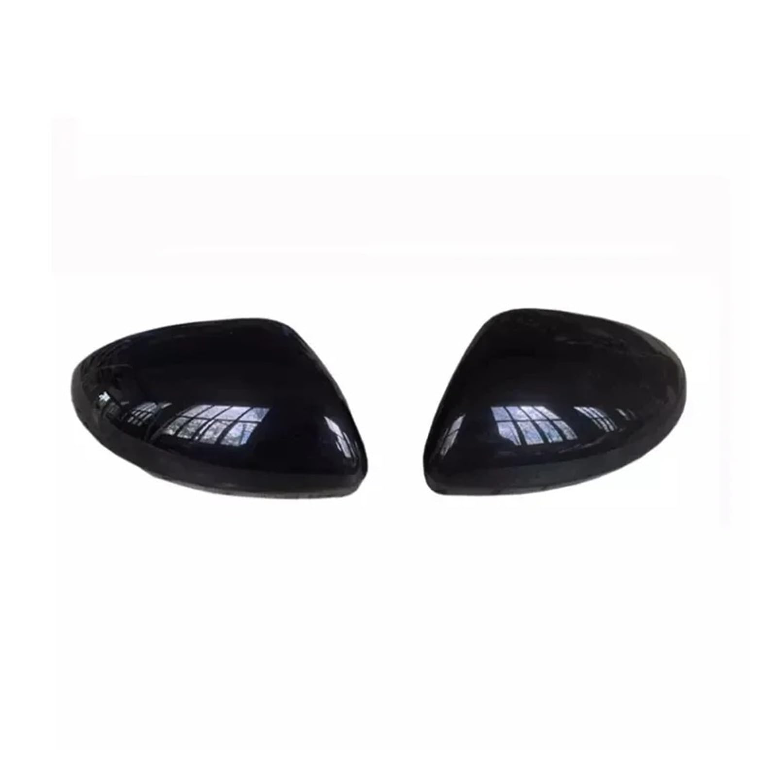 Mirror Covers Caps for Nissan for Altima for Sentra/Sylphy 2020-2023 ABS Rearview Side Mirror Cover Wing Cap Exterior Door Housing Trim Adhesive Sticker(Gloss Black)