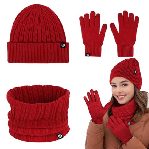 Ensemble chapeau et gants d'hiver pour vos sorties et balades