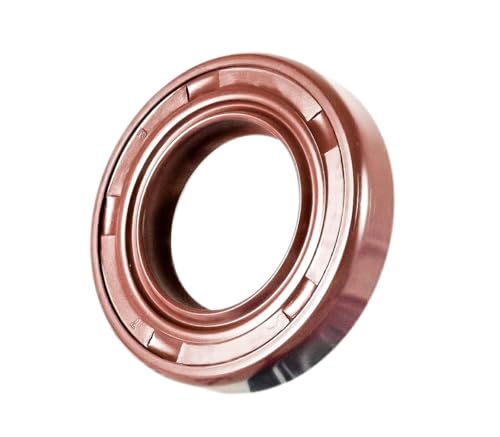 EAI 19mm x 40mm x 7mm FPM/FKM TC Double Lip w/Stainless Steel Spring Oil Seal. Comp. /w Viton Shaft Seal
