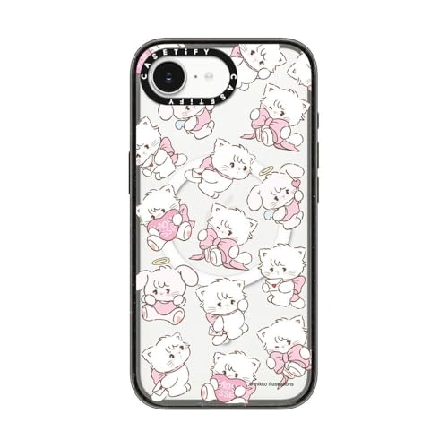 CASETiFY CpNgMagSafeΉ iPhone 16e P[X [MILKi (4x MIL-STD-810G)/2.5m̗NA/CX[dMagSafeΉ] - mousse & cammy pattern 