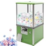 CUTANGELAR Industrial Candy Dispenser, Load Capacity 7kg, Toy Vending Machine - Game Store Coin Operated, Retail Store Free Electricity Candy Machine(Green)