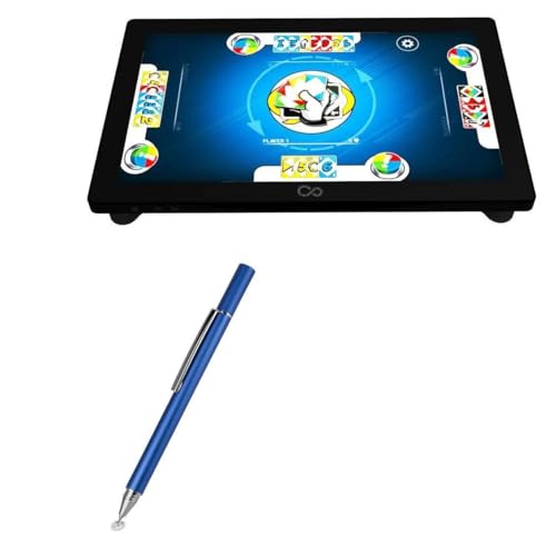 BoxWave Stylus Pen Compatible with Arcade1Up Infinity Game Board (18 in) - FineTouch Capacitive Stylus, Super Precise Stylus Pen - Lunar Blue