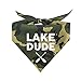 Lake Dude Dog Bandana (Assorted Colors)