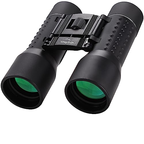 Binoculares 12x42 HD profesionales impermeables para adultos miniatura 1