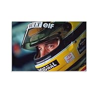 アイルトン　セナ　パネル Amazon.co.jp: アイルトン・セナモータースポーツ選手ポスター