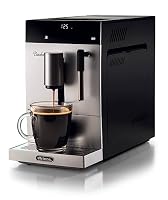 Ariete 1452 Diadema Kaffeevollautomat, 1350W, 19 bar Druck, für Kaffee, Amerikaner und Heißwasser, Cappuccino Gerät, LED-Display, verstellbarer Auslauf, silber – Ansicht 2