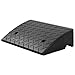 2 x Rampe d'Accès en Caoutchouc de Trottoir pour Seuil de Porte Rampe de Fauteuil Roulant Rampe de Bordure pour Permettre Un Accès Facile Aux Voitures, Fauteuils Roulants, Poussettes 50 x 32,5 x 14cm