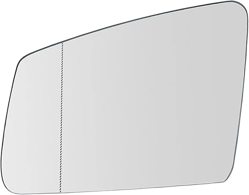 Reemplazo de vidrio de espejo calefactado del lado izquierdo del conductor para Mercedes-Benz Clase S/C/E W212 W204 W221 - Calefacción eléctrica,