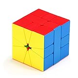 CuberSpeed Mofang Jiaoshi Square-1 Speed Cube Cubing Classroom Meilong Square one Stickerless Magic Cube