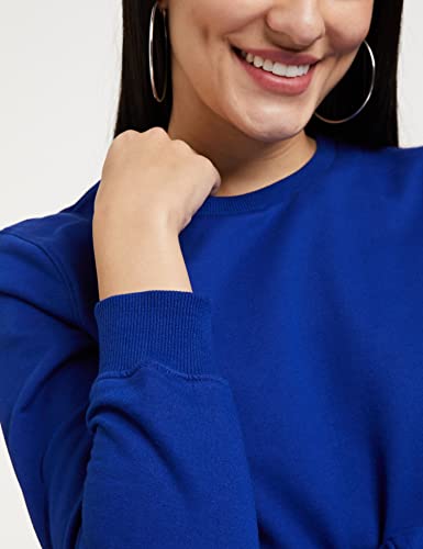 Image of Women's Cotton Round Neck Pullover Sweater