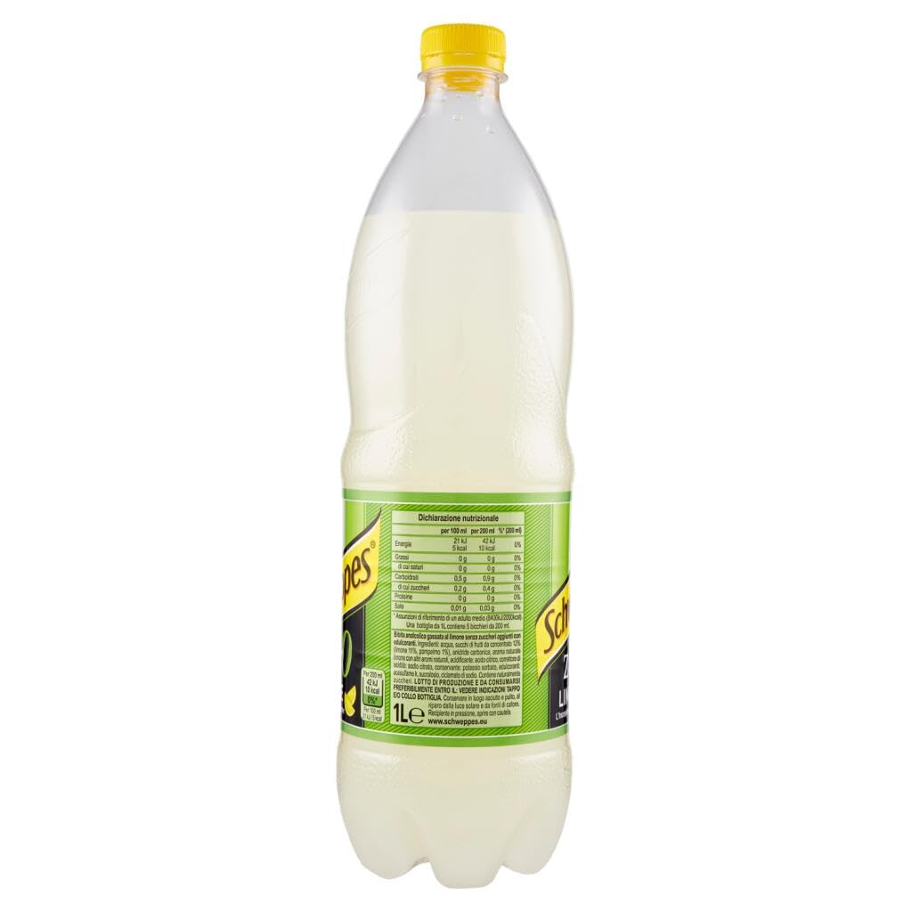 Italian Gourmet Zero Limonaden Mix 36 x 1L – kalorienarme Erfrischungsgetränke ohne Zucker, Kohlensäure, Agrumi/Limone/Tonic Water + Italian Gourmet Polpa