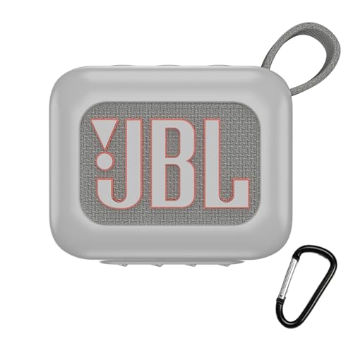 For GO4 Bluetooth�X�s�[�J�[ ��p�ی���[ �V���R���P�[�X/�����h�~�o�b�N���t���yYCJDP�z�_�炩�� �h���h�o �y�� �ϏՌ��� ���L�� �ϋv�� �\�t�g �Ռ� �z�� GO4 Bluetooth�X�s�[�J�[ �p �ی�J�o�[ (�z���C�g)