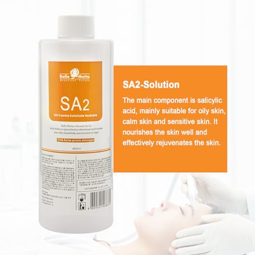 Elitzia Aqua Peel Solution Hydro Facial Aquapeel serum Skin Care AS1 SA2 AO3 Hydro Facial Dermabrasion Machine Face Cleansing Moisturizing 14.1Fl.oz Set of 3 ETYYS123