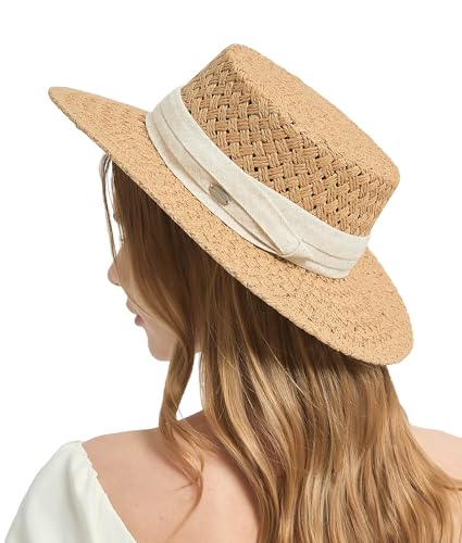 Sombrero de paja unisex ajustable estilo boho para verano miniatura 4