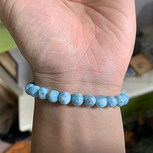 Miminuo Bracciale Pietre Naturali,Bracciale Perline in Pietra Naturale Bracciale in Pietra per Donna con Certificato