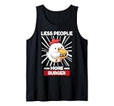 Chicken Less People More Burger Kawaii Aesthetic
