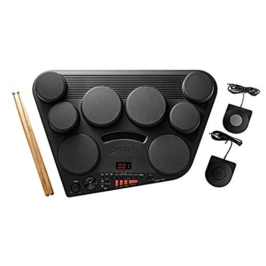 Yamaha DD75 Portable Digital Drums with 2 Pedals and Drumsticks - Power Adapter sold separately