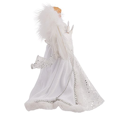 Ángel para árbol de Navidad Kurt Adler de 12 pulgadas con 10 luces integradas 5