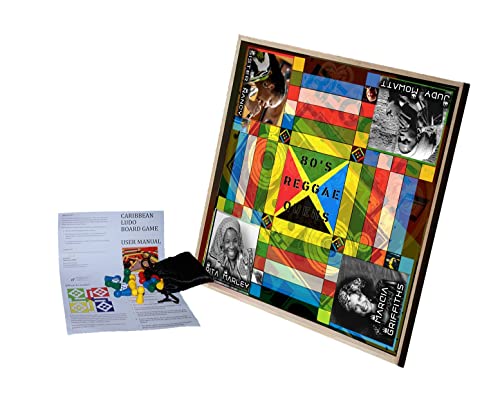 Jamaican Ludo 80’s Reggae Queens juego de mesa miniatura 2