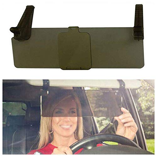 HD Vision For Driving Clip-on Visor Day&Night Anti Glare Car Sun Shade Visor Car Anti-Glare Sun Shade Dazzle Blocker HD Visor Mirror View Day Night Driving Car