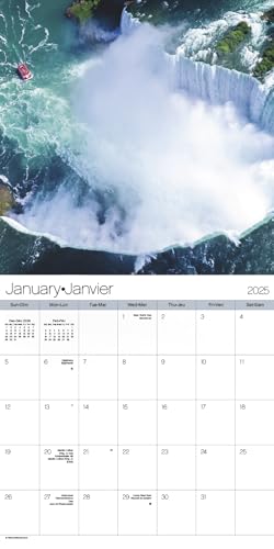 Trends International 253015 2025 Niagara Falls Wall Calendar thumb #1