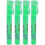 4PCS Thermal Paper Eraser Spray Quick Dry White Out Liquid Spray with Lid Portable Correction Fluid for Documents, Labels, Packages, Shipping Addresses