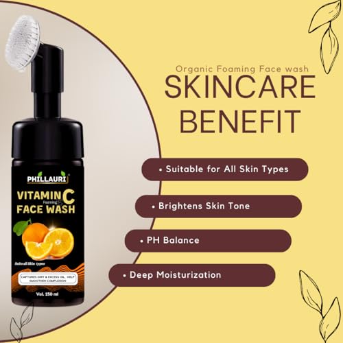 Image of Vitamin C Foaming Facewash & Vitamin C Serum Combo Kit | Vitamin C Face Wash | Vitamin c Face Serum | Vitamin C Combo