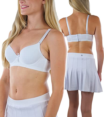 Image of ToBeInStyle Women's Pack of 6 Classic Style Underwire Supportive Padded Bras