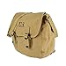 SMONT WW2 US M1936 Musette Bag Army Field pack Canvas Backpack with Shoulder Strap, Khaki, 11.4 x 11 x 5.5 Inch