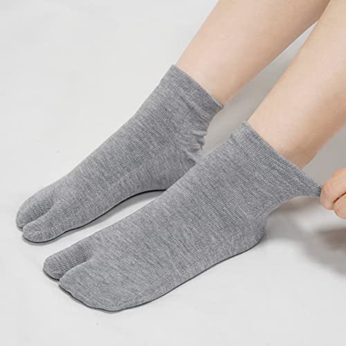 Image of Artfasion Women Flip Flop Socks - Tabi Ankle Sock Colorful Two Toe Finger Running Socks for Womens Girls