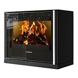 Nennleistung: 6,5 kW Oranier 5496 11 Ziva Kaminofen Stahl Schwarz/A