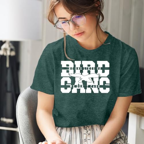 Football Shirt for Women Football Season Tshirt Game Day Graphics Tees Tops2