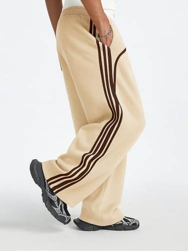 Image of Maniac || Mens || Side Stripe || Cotton || Baggy Fit || Trackpant