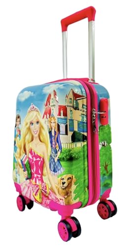 Image of ADSON PC Kids Trolley 360 Rotating Luggage 360 Wheels Non-Breakable Exclusive Edition 20 Inch Kids Hardsided Suitcase with 4 Wheels, 360 Wheel Travel Trolley Bag