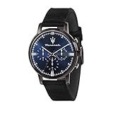 Garantiedauer: 2 Jahre Maserati Herren Armbanduhr Chronograph Quarz Leder R8871630002