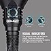 OLIGHT Javelot PRO 2 Upgraded 2500 Lumens Tactical Flashlight with Replaceable Battery Pack, Magnetic Dual Switch LED Flash Lights for Hunting & Searching (Black)