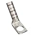 Panduit LCBX2-12H-E Flex Conductor Lug, One Hole, Long Barrel With Window, 45 Degree Angle, #2 AWG Class G/H/I/K/M Conductor Size, #2 AWG Diesel Locomotive Conductor Size, #2 AWG Code Conductor Size, 1/2" Stud Hole Size, Brown Color Code, 1-7/16" Wire Strip Length, 0.09" Tongue Thickness, 0.75" Tongue Width, 1.36" Neck Length, 2.26" Overall Length