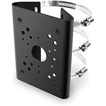 Amcrest AMCPFA150-B Pole Mount Bracket, Compatible w/AMCPFA134, AMCPFA136, AMCPFA13A, AMCPFA120, IP2M-850E, IP2M-853EW, IP2M-858W & IP4M-1053EW.