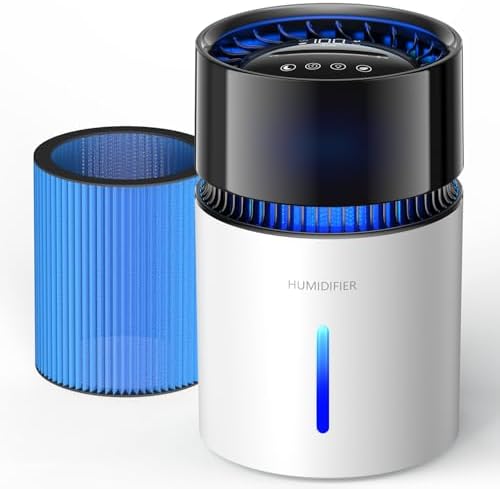 3L Top-Fill Humidificador de Aromas, 30dB Ultra Silencioso para B...