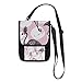 Produktbild Large Capacity Seamless Abstract Animal Bird Flamingo Pineapple Pink Coin Case Card Holder Wallet Cute Phone Bag Purse