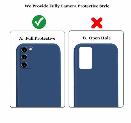 Image of A rtistque Liquid TPU Silicone Shockproof Flexible with Camera Protection Soft Back Cover Case for Oppo A53s 5G - Blue