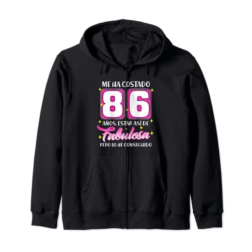 86 Años Fabulosa Cumpleaños 86 Sudadera con Capucha