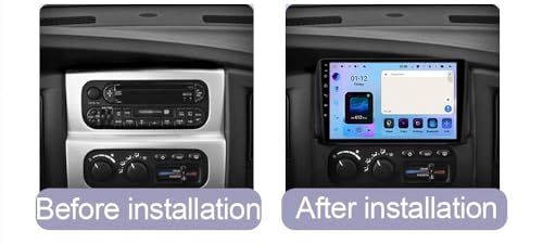 Radio de Coche con Navegación GPS para Viajar en Dodge Ram del 2001 al 2006 2
